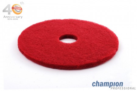 แผ่นปั่นเงาพื้น สีแดง
