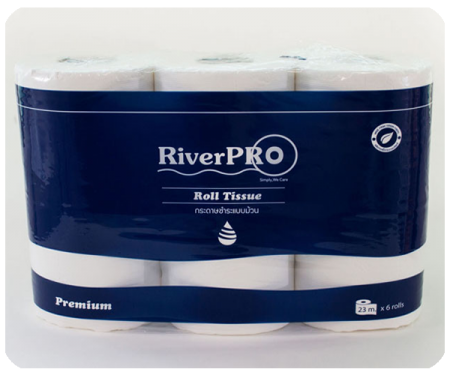 กระดาษชำระม้วนเล็ก RiverPro Premium 120 ม้วน