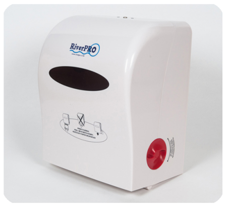 กล่องกระดาษเช็ดมือแบบม้วน RiverPro HRT Auto Cut