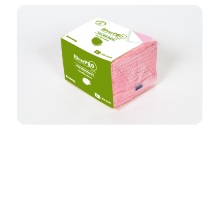 กระดาษเช็ดปาก RiverPro Mini Napkin สีชมพู