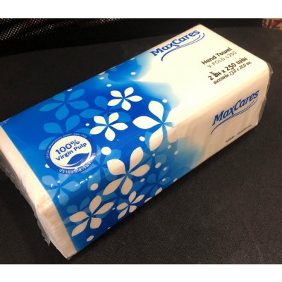 กระดาษเช็ดมือ MaxCares V-FOLD L250