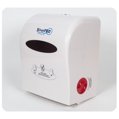 กล่องกระดาษเช็ดมือแบบม้วน RiverPro HRT Auto Cut