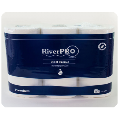 กระดาษชำระม้วนเล็ก RiverPro Premium 120 ม้วน