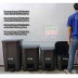 ถังขยะเท้าเหยียบ ทรงเหลี่ยม สีดำ 85 ลิตร